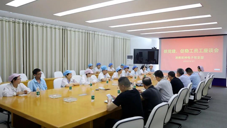 抓黨建、促穩(wěn)工”——炬神電子黨支部為企業(yè)穩(wěn)工獻(xiàn)計(jì)獻(xiàn)策